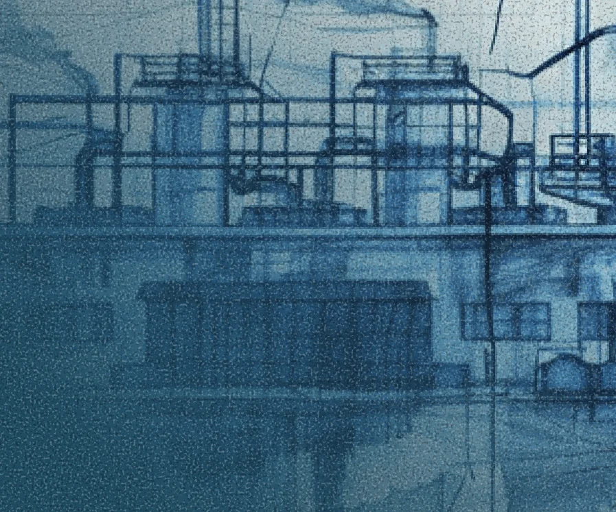 A drawing of a factory, anyone can build their own Factory For Good. – Factory For Good